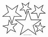 Star Outline Stars Printable Template Small Templates Clip Print Clipart Stencils Drawing Flag Stencil Different Patterns Printables American Hearts Nautical sketch template