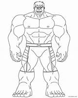 Hulk Coloring Pages Kids Marvel Print Visit Printable Easy Superhero sketch template