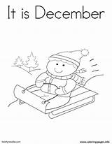 Coloring December Youpi Pages Its Printable sketch template