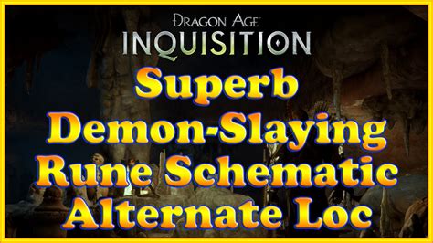 dragon age inquisition rune schematics