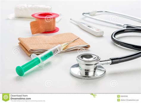 medical products  equipment stock photo image