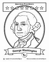 Washington George Coloring Pages Lincoln Abraham Printable Blue Carver Kindergarten Jays Toronto Color Monument Booker Drawing President Cartoon Presidents History sketch template