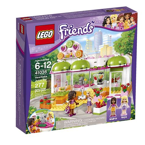 lego friends heartlake juice bar  review  brothers brick