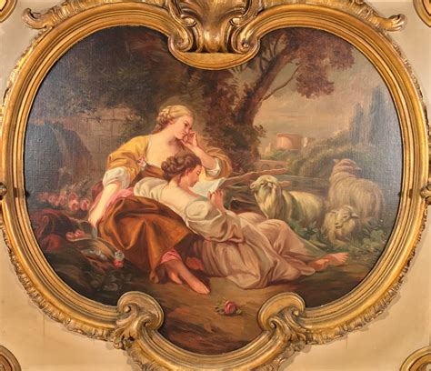 pair italian rococo paintings wwwclaudiacollectionscom