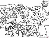 Loud House Coloring Pages Printable Selfie Kids Template Bettercoloring sketch template