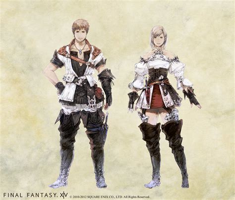 square enix reveals new character concept art for final fantasy xiv 2 0