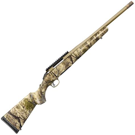 ruger american rifle  wild camobronze bolt action rifle  winchester  wild camouflage