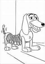 Toy Story Slinky Coloring Dog Pages Kids Disney Printable Print Alien Drawings Cartoon Smiles Getcolorings Color Comments Getdrawings Drawing Crafts sketch template