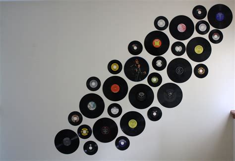 vinyl record  wall decoration    record wall decor record wall art records