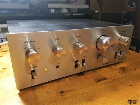 pioneer sa  ii integrated amplifier photo  canuck audio mart