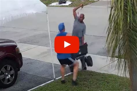 florida man attacks jogger with sword in fight over cart found in trash