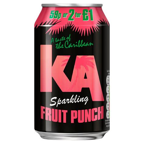 ka sparkling fruit punch fizzy drink xml cans