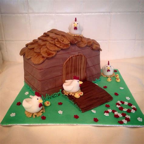 chicken coop cake lisa cake cake creations gingerbread house