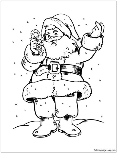 santa claus  coloring pages holidays coloring pages  printable