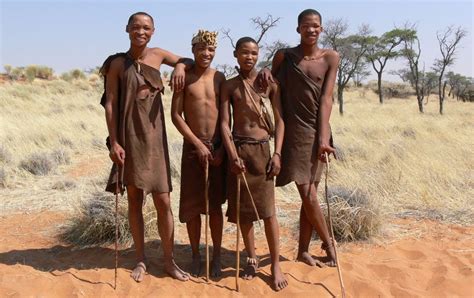 the san people aka bushmen of south africa it is believed that asians descended from this now