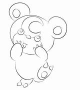 Teddiursa Coloring Pages Pokemon Supercoloring Printable Generation Ii Categories sketch template