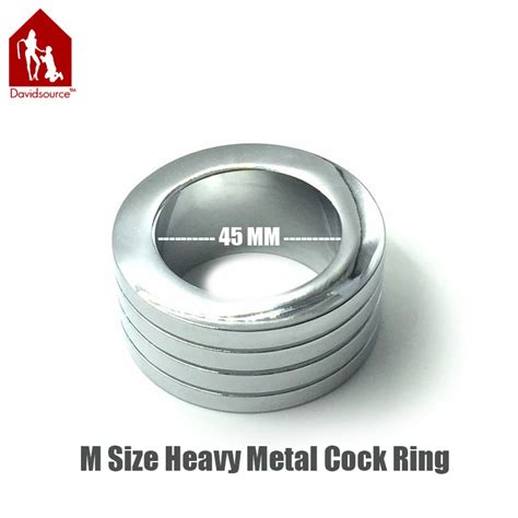 Davidsource 1 75 Wide Metal Men Cock Penis Ring Cr004m Stainless Steel