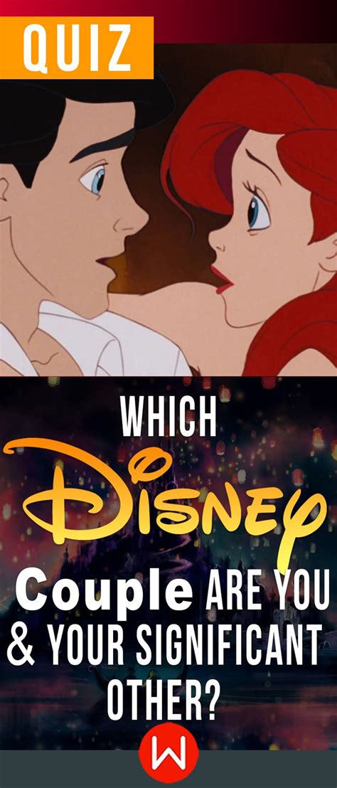 Quiz Which Disney Couple Are You And Your Significant Other Disney