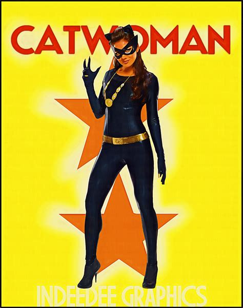 catwoman 1960s by indeedee graphics on deviantart