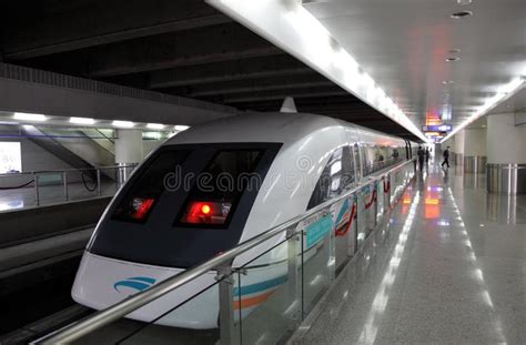 shanghai maglev train editorial stock image image  shanghai