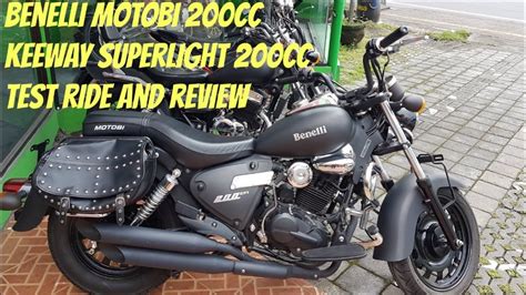 benelli motobi cc keeway superlight cc test ride  review youtube