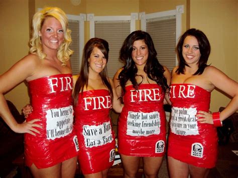 Diy Halloween Costumes For Group Of Girls Taco Bell Hot