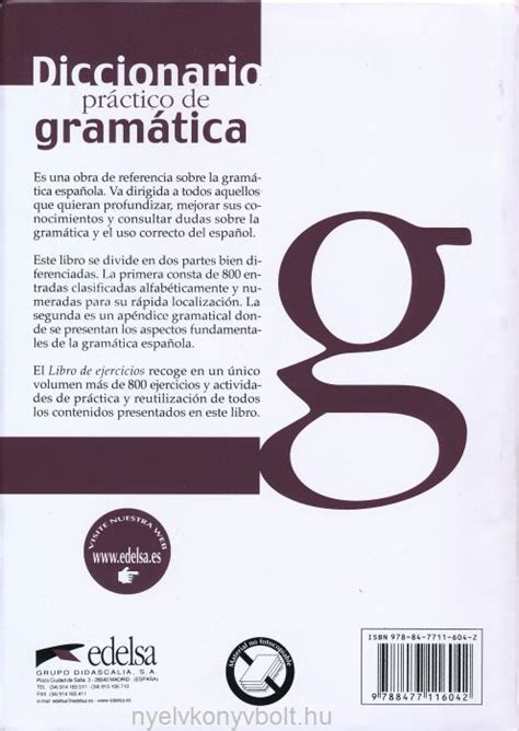 Diccionario Práctico De Gramática 800 Fichas De Uso