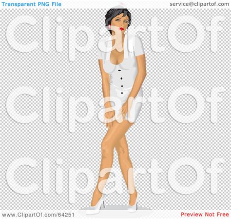 Royalty Free Rf Clipart Illustration Of A Pinup Nurse In