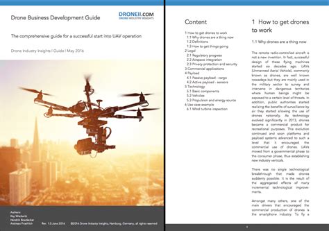 drone business development guide drone industry insights