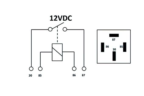 relay  pin wiring diagram wiring diagram