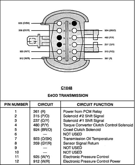 eod transmission wiring schematic