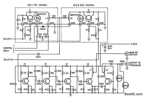 vcoforfrequencysynthesizer basiccircuit circuit diagram seekiccom