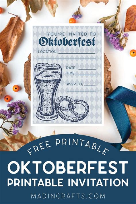 printable oktoberfest invitation oktoberfest invitation