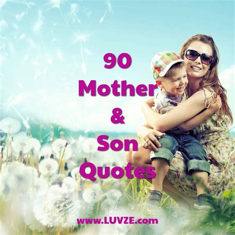 90 Cute Mother Son Quotes And Sayings