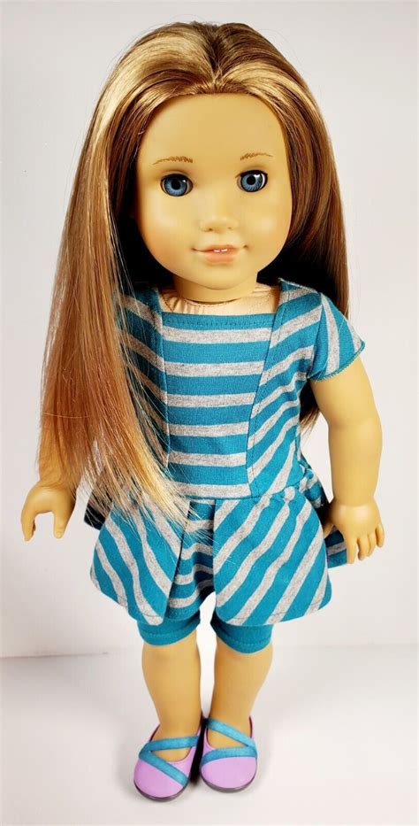 American Girl Doll Mckenna 2012 Girl Of The Year Goty Retired 18 W