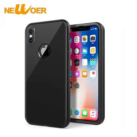 newoer case  iphonex high quality  degree black silicon protective  cover cases  ixjpg