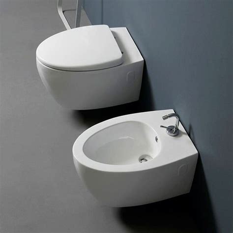 duo wc  bidet bidet bidet suspendu luminaire salle de bain