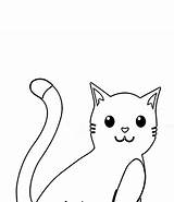 Katzen Süße sketch template