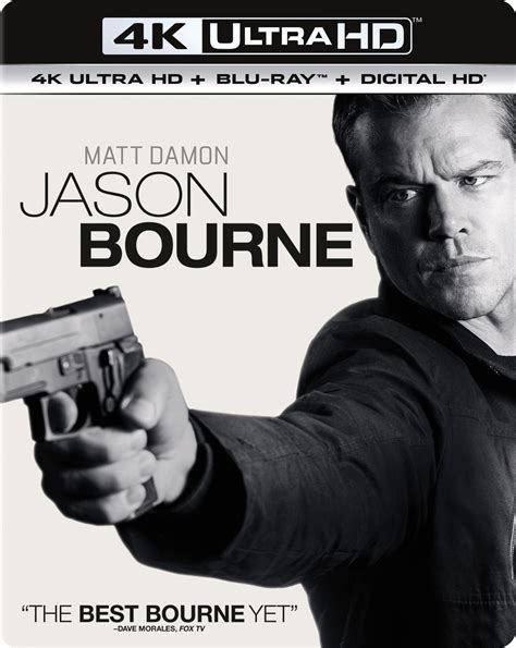 Jason Bourne [includes Digital Copy] [4k Ultra Hd Blu Ray