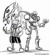 Coloring Papyrus Pages Undertale Sans Printable Print Sheet Book Frisk Info Color Chara Drawings Characters Sketch Game Au Ink Anime sketch template
