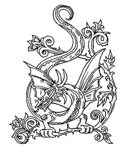 dragon dragon coloring page celtic coloring animal coloring pages