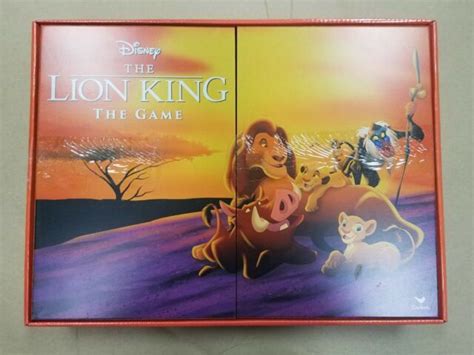 disney lion king board game deluxe wooden edition   seller