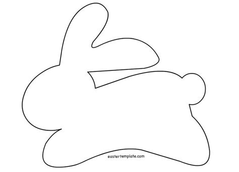 easter crafts bunny pattern easter template bunny templates