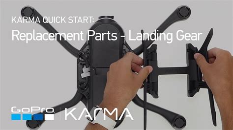 gopro karma replacement parts landing gear youtube