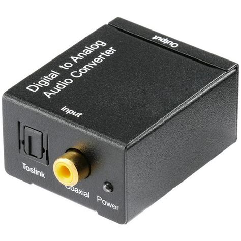 dc5v digital optical coaxial toslink to analog audio converter adapter