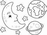 Kleurplaat Espace Preschoolers Stockafbeelding Colorear Planetas Weltraum Getcolorings Lenmdp Wonder Bestcoloringpagesforkids sketch template