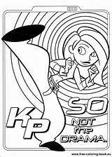 Coloring Pages Kim Possible Printable Online sketch template