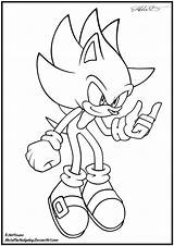 Sonic Coloring Super Pages Hedgehog Hyper Metal Cp11 Deviantart Template Getdrawings sketch template
