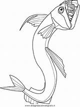 Coloriage Vipere Poisson Dessin Viperfish Pesci Colorier Pesce Angler Poissons Condividi Imprimé sketch template