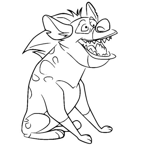 lion king hyenas coloring pages sketch coloring page